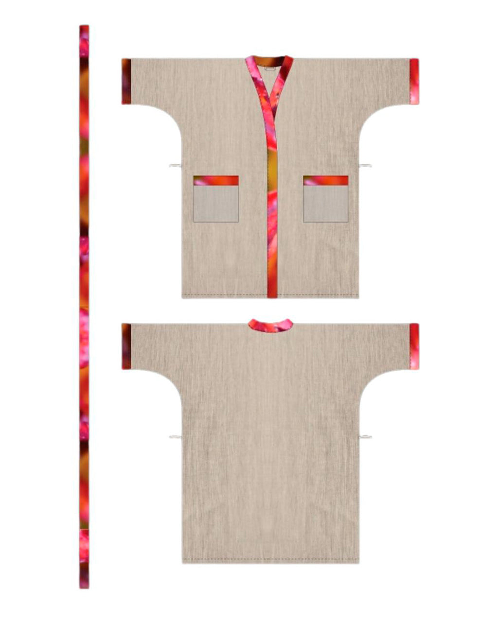 Bathrobe-Dressing Gown - Christening Girl